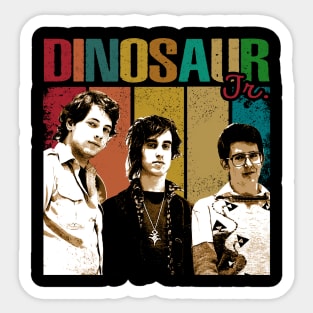 Beyond Mascis Dinosaurs Jr. Band-Inspired Apparel Hits the Fashion High Notes Sticker